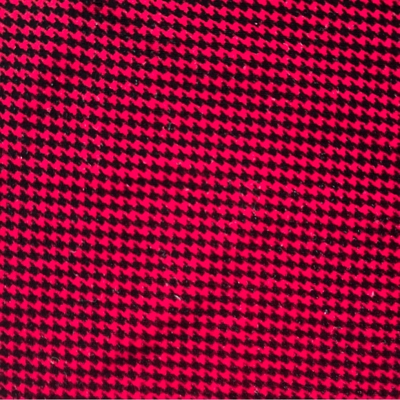 Leggings bright red and black houndstooth - Picture 9 of 9